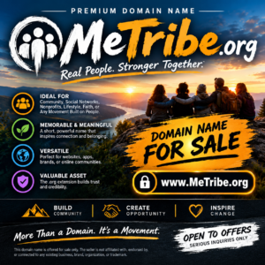 MeTribe.org Domain for Sale